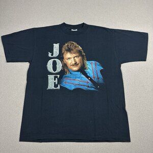 Vintage 90's Joe Diffie Third Rock Tour Country T-shirt XL Single Stitch Signed